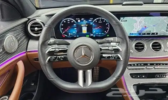 مرسيدس-بنز E350 AMG Line 2021 استيراد من كوريا - العصيمي 11