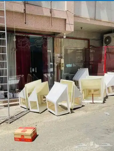 غطا مكيف خارجي في برجيلس شفات شباك طاردالحمام مع تركيب 0