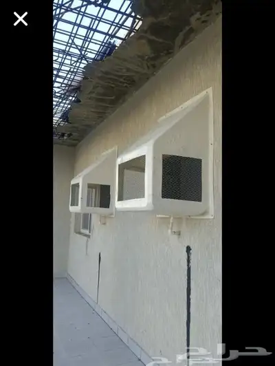 غطا مكيف خارجي في برجيلس شفات شباك طاردالحمام مع تركيب 7