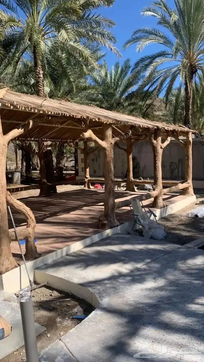 شلالات اندنيسي ونوفير مياه صخريه وجلاسات جزوع اشجار 2