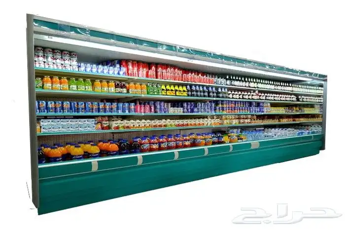 ثلاجات عرض مكشوفه جديدة 6