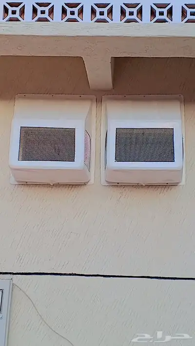 غطا مكيف خارجي في برجيلس شفات شباك طاردالحمام مع تركيب 1