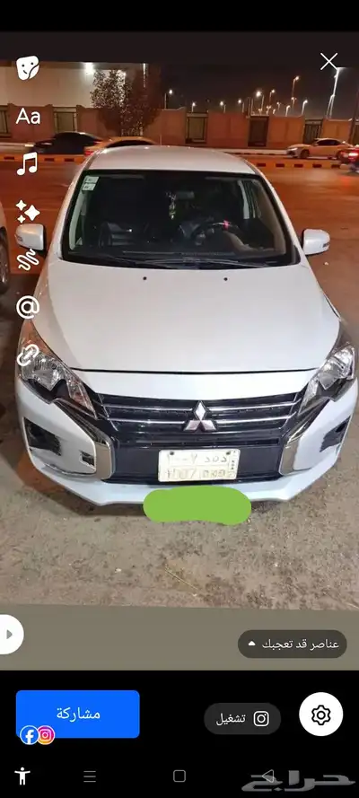 ميتسوبيشي اتراك 2021جديده بدون حوادث كل شئ جديد فيها 0