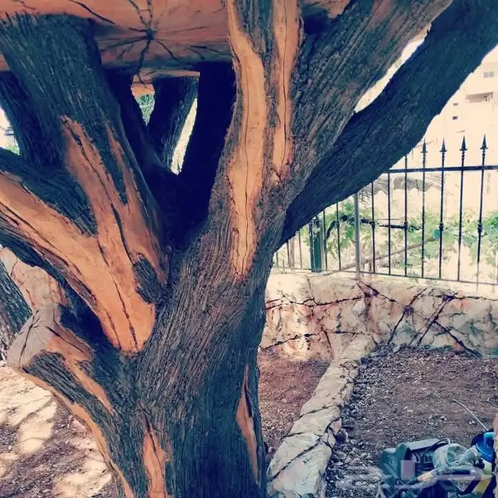 شلالات اندنيسي ونوفير مياه صخريه وجلاسات جزوع اشجار 9