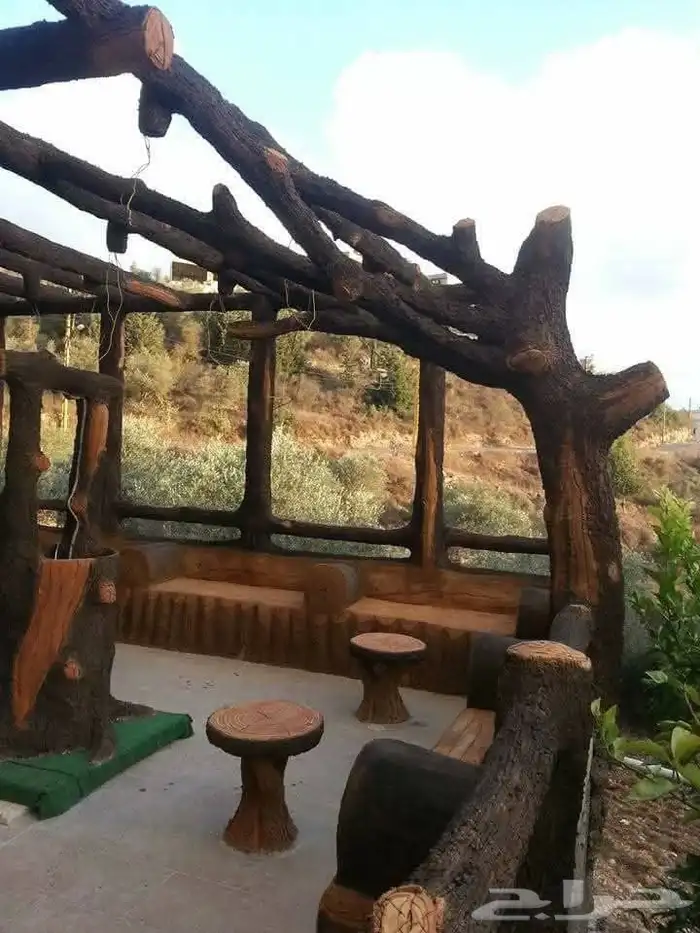 شلالات اندنيسي ونوفير مياه صخريه وجلاسات جزوع اشجار 7