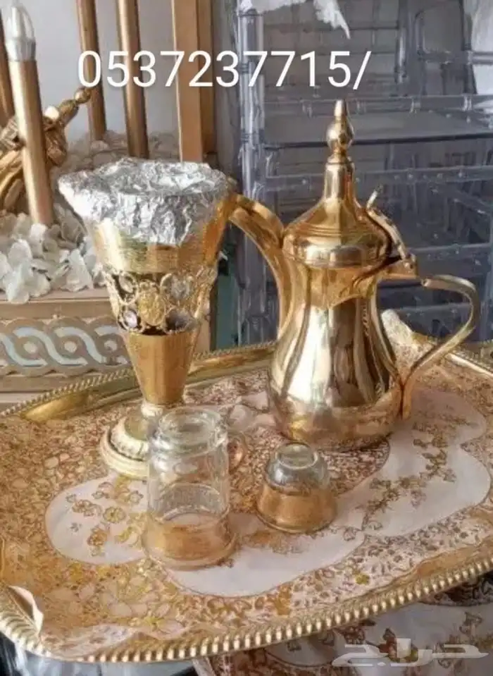 يوجد لدينا قهوجيه وصبابين وثبابات بكامل الاغراض 9