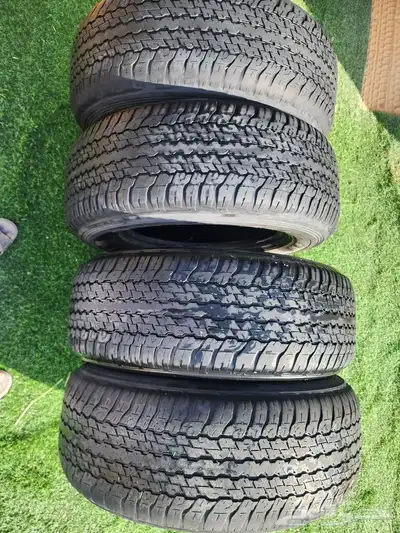 كفرات هايلوكس دنلوب طقم 3