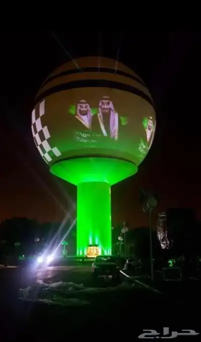 تأجير شاشات-اضاءة اليوم الوطني- سيتي كلر 2