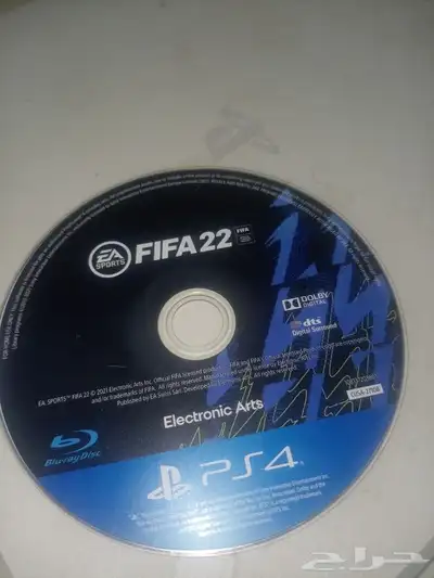 شريط سوني 4 - FIFA 22 للبيع الحالة نظيف جدا شبه جديد 0