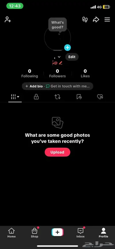 حسابات تيك توك للبيع 1
