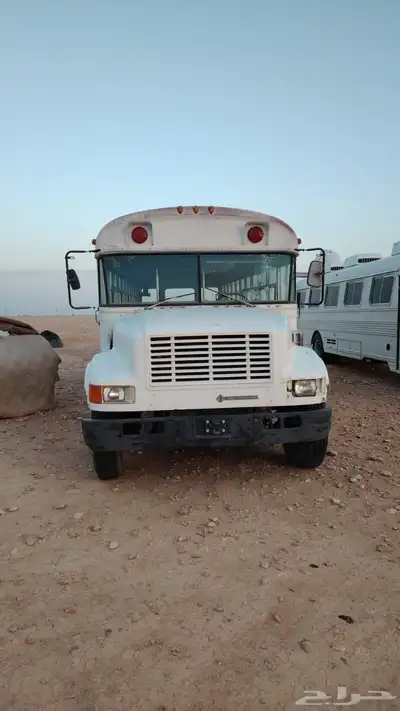 باص انترناشونال موديل 93 ديزل مسقط جير عادي شغال 0