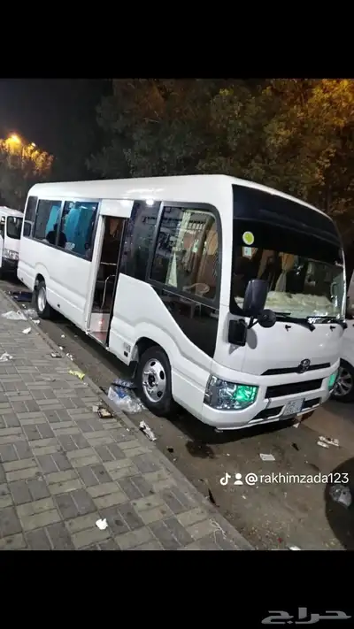 coaster toyota for rent with driver 0