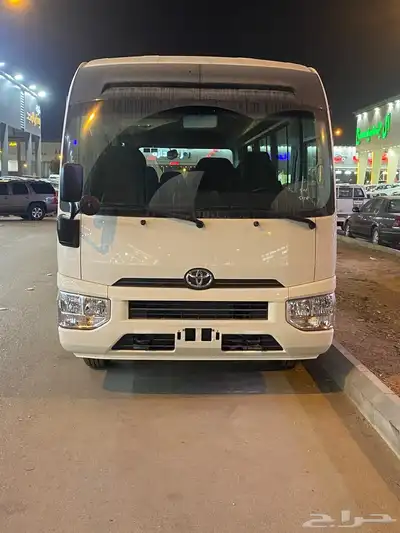 باص تويوتا كوستر 23 راكب بنزين بريمي 2025 13