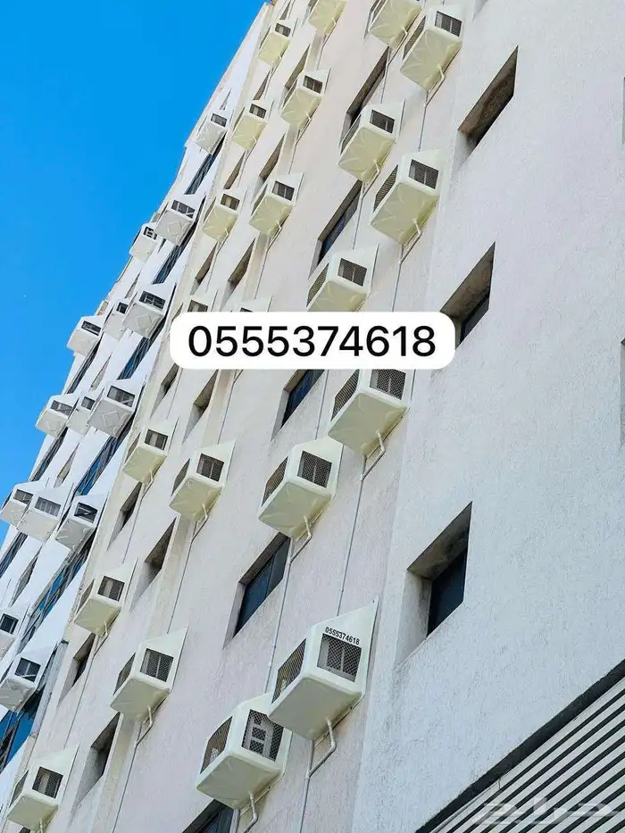 تركيب اغطية المكيفات غطاء مكيف شباك شبك طاردالطيور 2