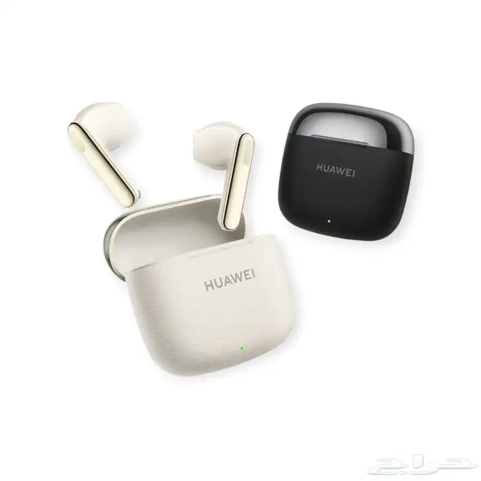 سماعة بلوتوث هواوي فري بودز SE 3 أسود وبيج فاتح 1