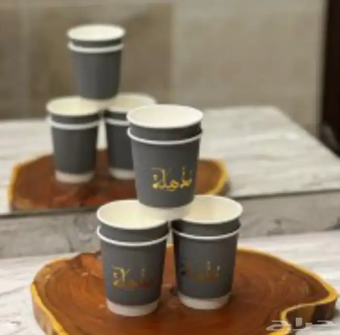 طباعة أكواب ورقية ملون ولون واحد أكواب بلاستيك 4