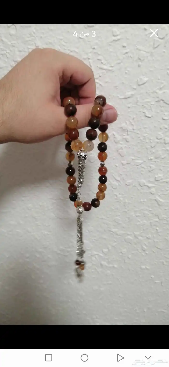 سبحة عقيق صافي (جديدة). 2