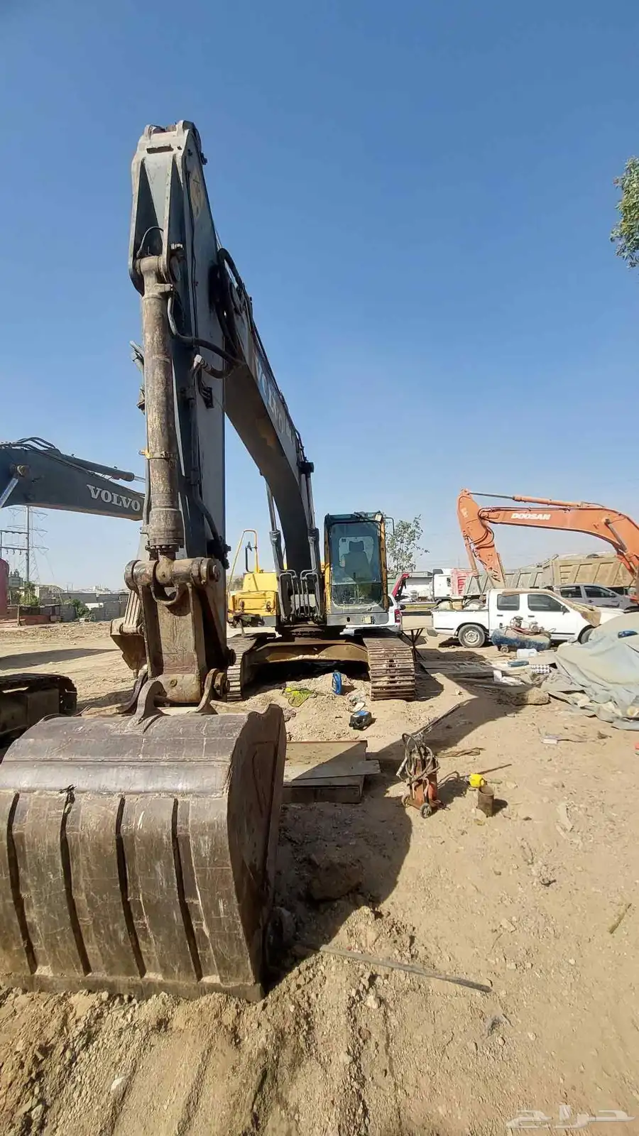 volvo excavator 210 4