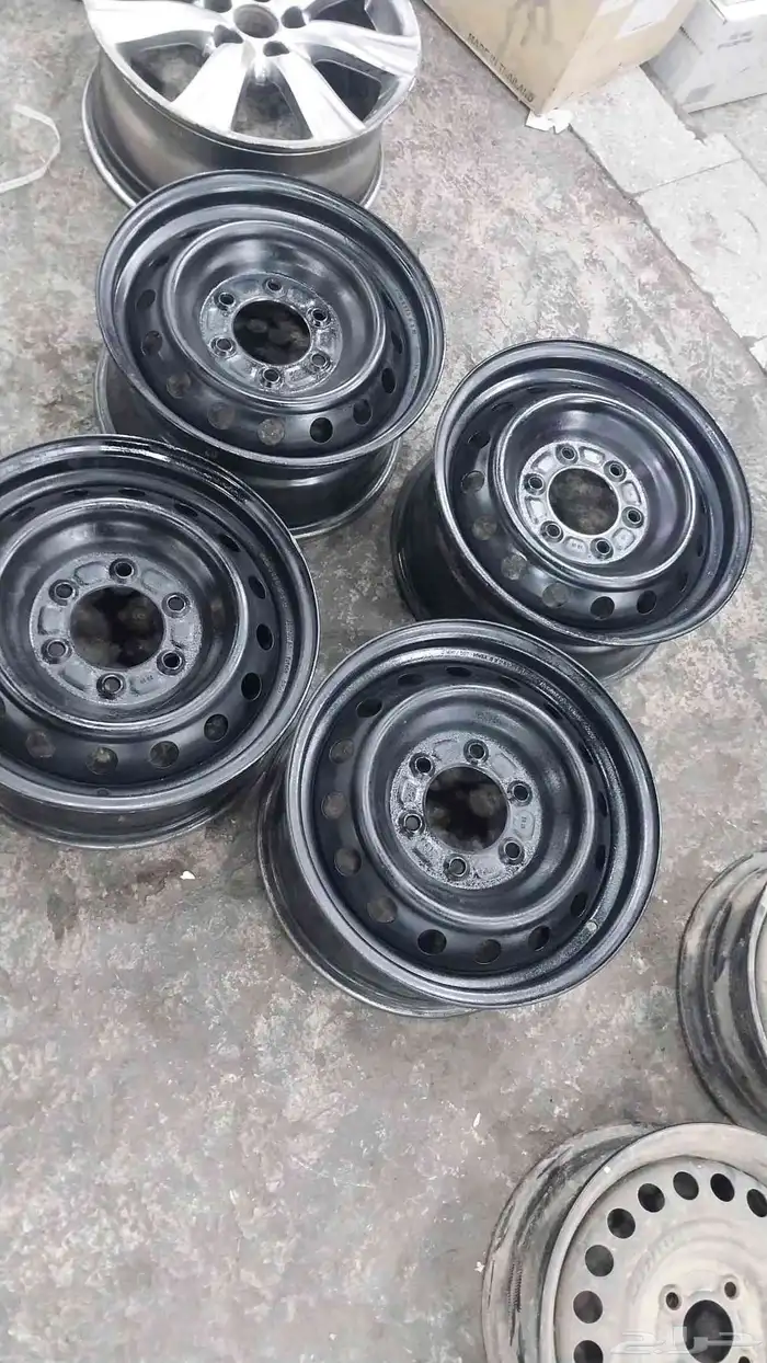 جنوط ازيزو حديد سوح الاصلي مستعمل نظيف مقاس 16 3