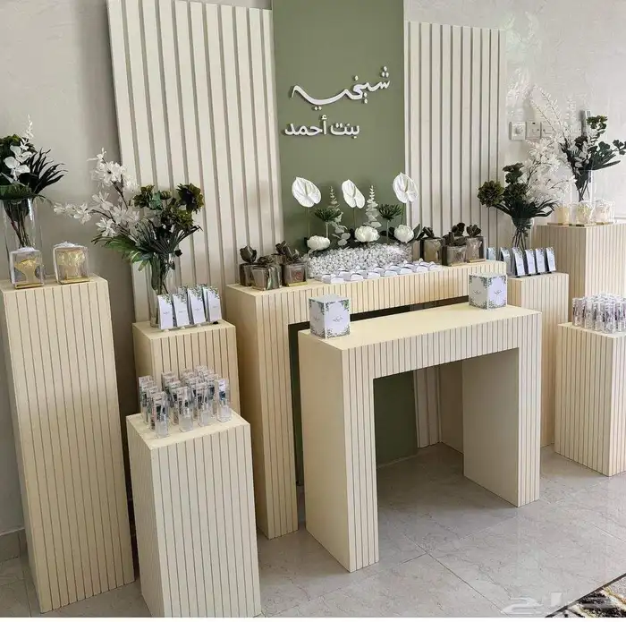 تأجير بكجات مداخل كوشه تخرج افراح ميلاد زفاف الرياض 4
