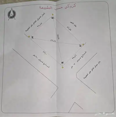 للبيع حوش في الرميدة بعداد كهرباء 5