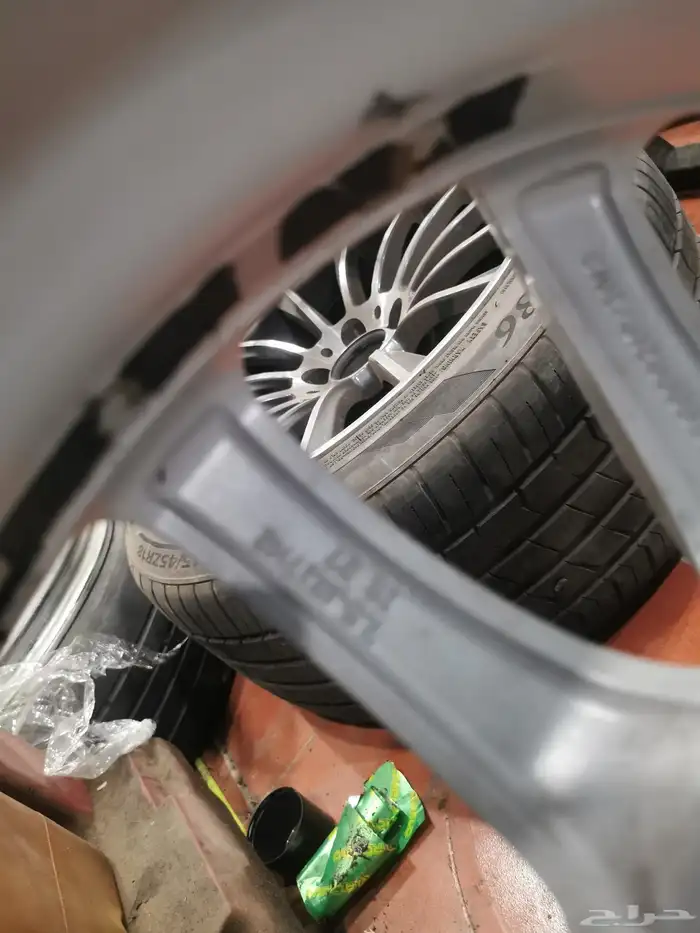 جنوط بي ام دبليو اصليه نضيفه مقاس 17 1