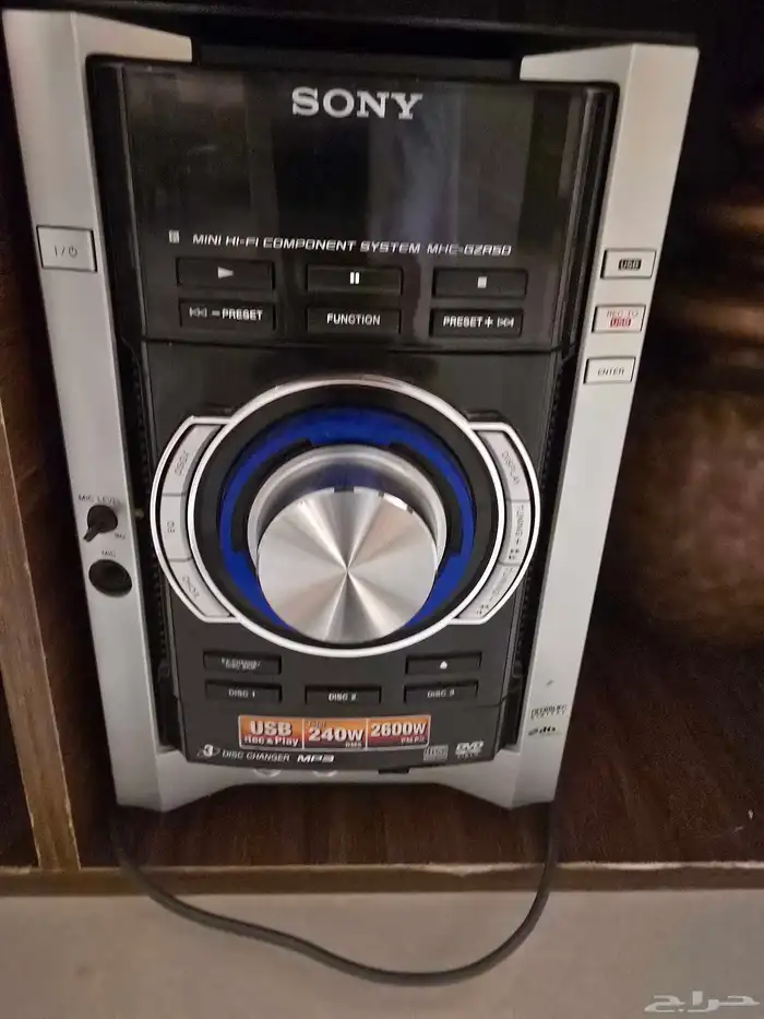 استيريو سوني موديل قديم استخدام نظيف جدا 0