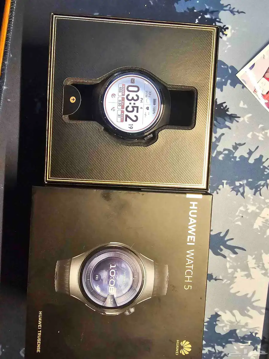 ساعة Huawei Watch 5 - أحدث إصدار من هواوي - بضمان جرير 3
