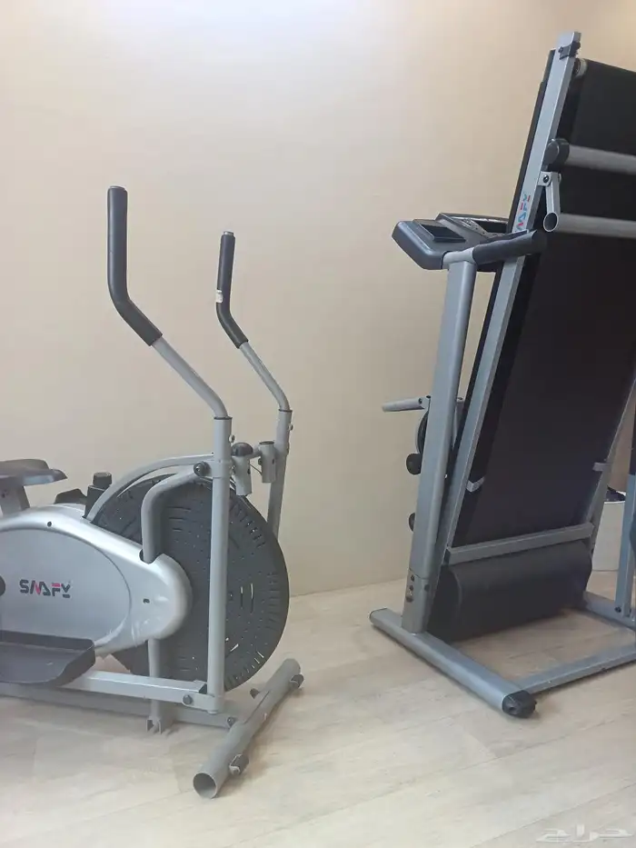 سير جري مع دراجة ثابتة سنافي 1