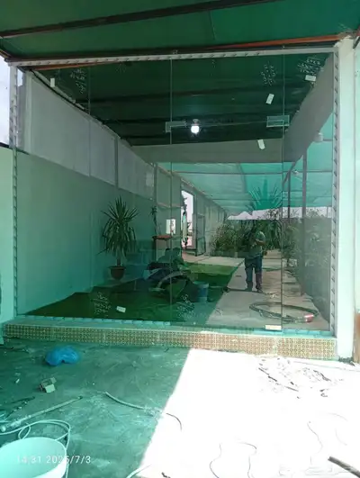 معلم المنيوم وزجاج سكريت واستركشر 0