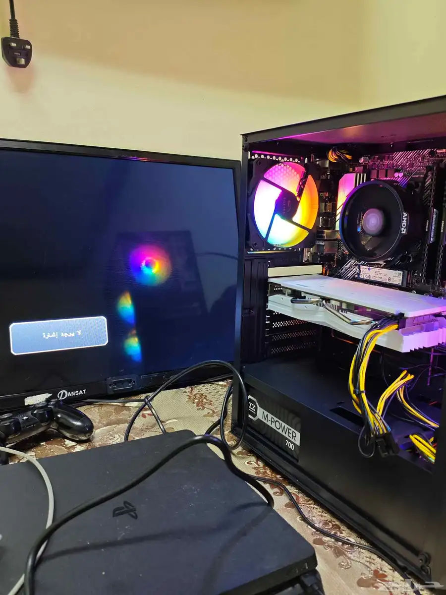 كرت شاشه rx580  8 رام للبيع 0
