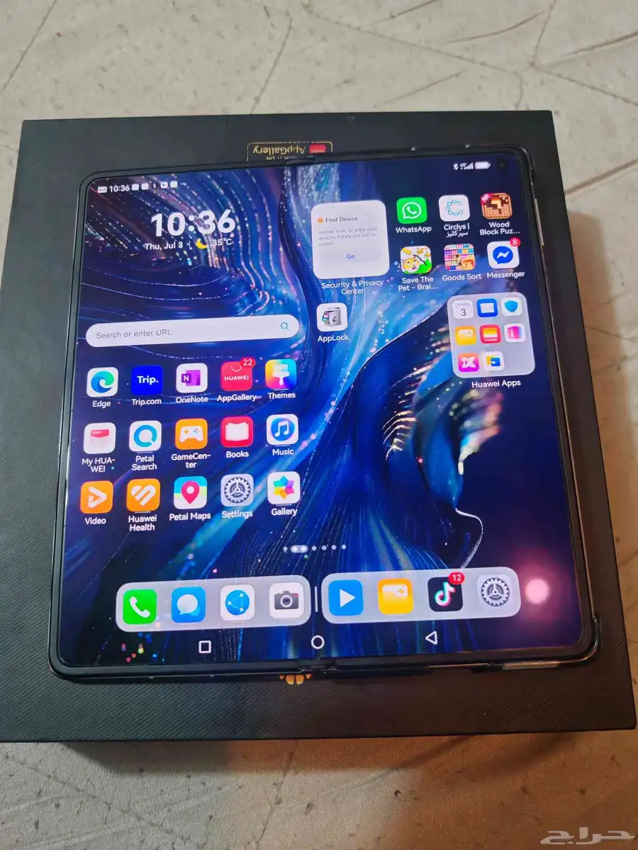 Huawei mate x very good condition price 3 500 3