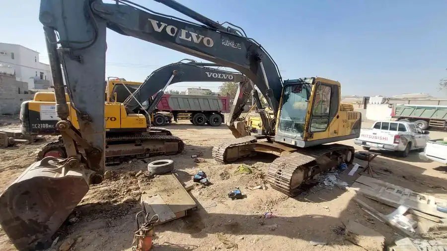 volvo excavator 210 5