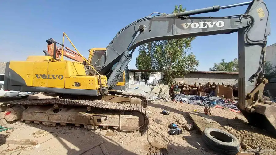 volvo excavator 210 7
