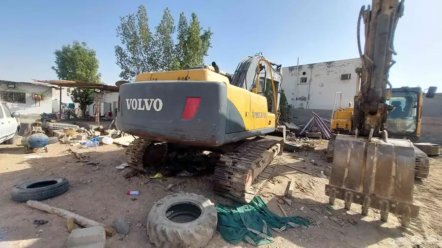 volvo excavator 210 0
