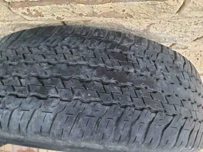 كفرين دنلوب مستعملة نظيفة مقاس 265 65 17 للبيع 8