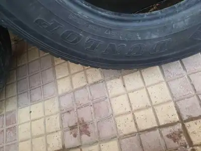 كفرين دنلوب مستعملة نظيفة مقاس 265 65 17 للبيع 5