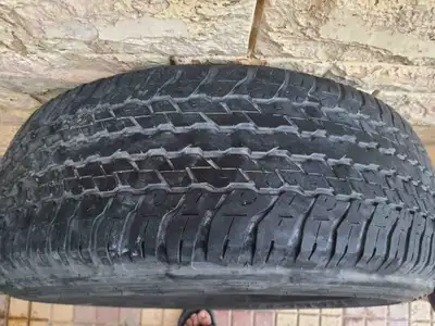 كفرين دنلوب مستعملة نظيفة مقاس 265 65 17 للبيع 1