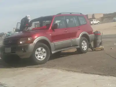 جيب باجيرو 2006مكينه 3000سرندل 6مجدد مفحوص لون عنابي الحد 16 0