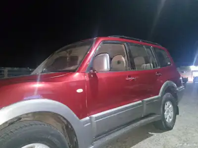 جيب باجيرو 2006مكينه 3000سرندل 6مجدد مفحوص لون عنابي الحد 16 2