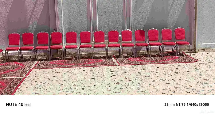 تاجير كراسي احمر كراسي شفاف طاولات دايري طاولات مستطيلة 9