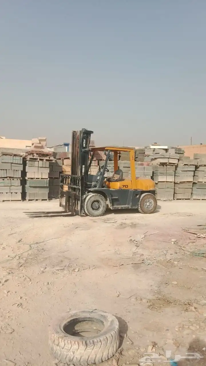 رافعة سبعه طن للايجار 0