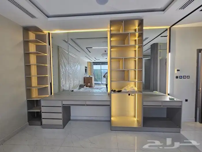 منجز الوعد للديكور و المطابخ خشبية والخزائن 32