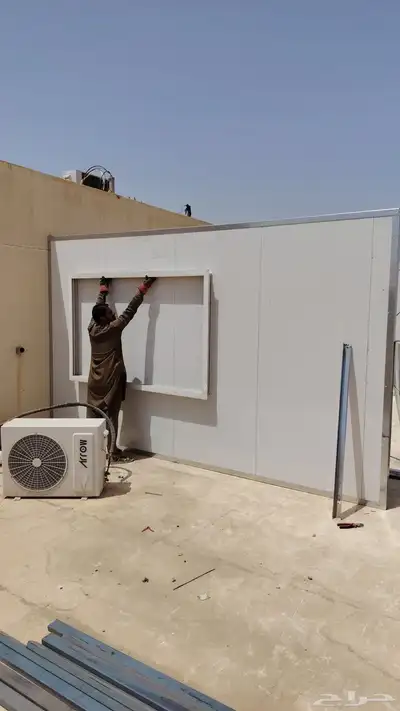 حداد المنيوم باب شبيك مضلات سواتر 1