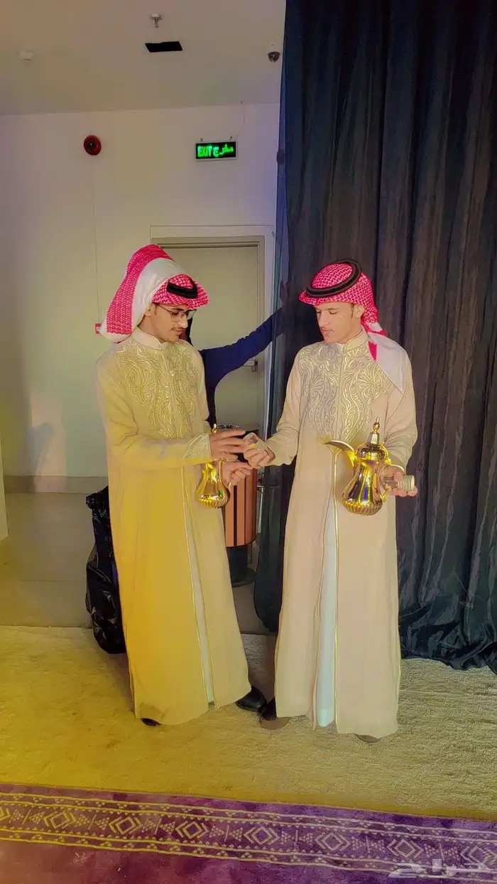 قهوجي ابو عبدالله للعمل القهوة العربية بنكهه سعود 4