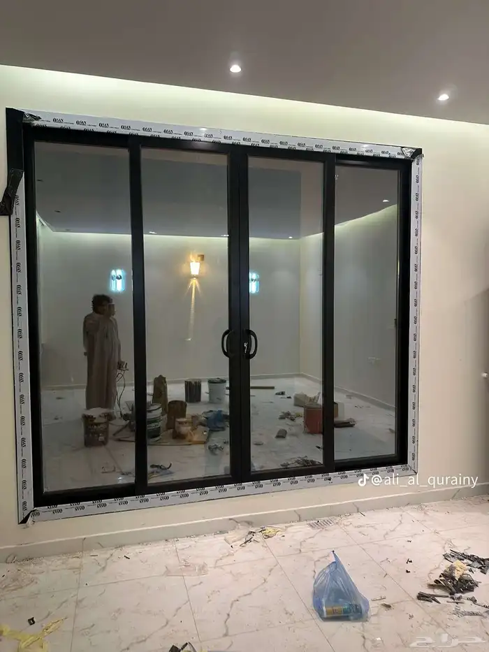 شبابيك سحاب أبواب الالمنيوم استركشر كرتون 9