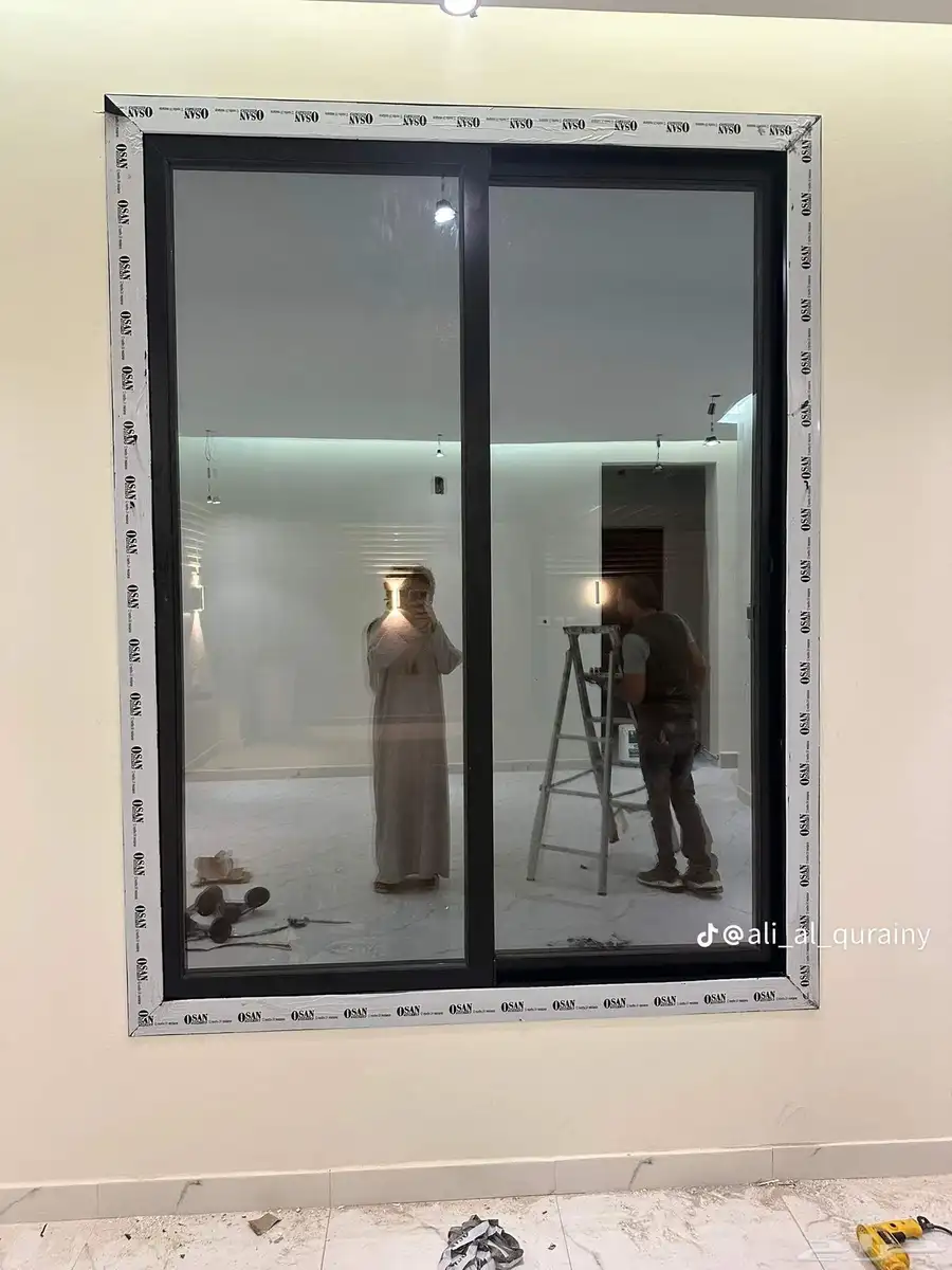 شبابيك سحاب أبواب الالمنيوم استركشر كرتون 8