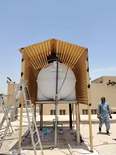 حداد المنيوم باب شبيك مضلات سواتر 0