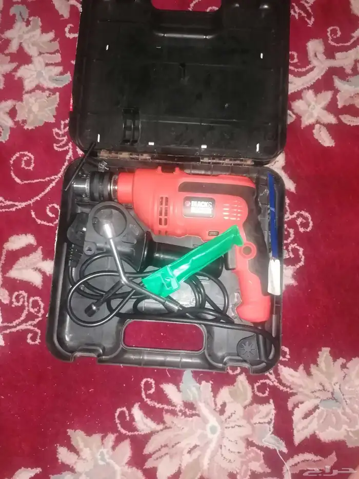 دريل متوسط الحجم مستعمل نظيف جدا 2
