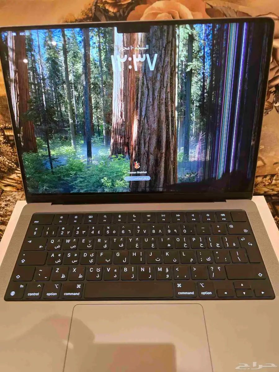 قابل للتفاوض mackbook pro m3 512gb 4